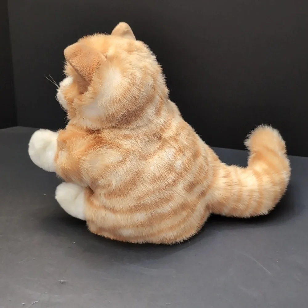 Folkmanis Orange Tabby Kitten/Cat Hand Puppet. - Picture 3 of 8